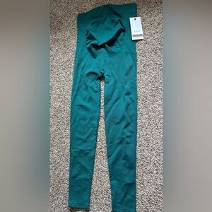 BLANQI Teal High-Rise Maternity Leggings